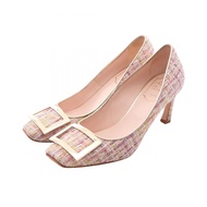 【二手】Roger Vivier 女士布料高跟鞋，二手 B