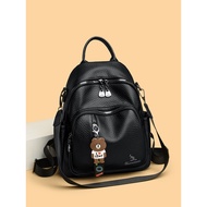 Brand Genuine Genuine Genuine Leather Backpack 2026 New Style Large Capacity Soft Leather Backpack T