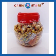 SE7EN 850gm Chocolate Gold Ball Jar (280pcs +/-) 金球巧克力 birthday cake topper party goodies bag doorgi