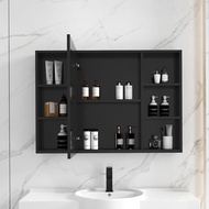 ‍🚢Alumimum Bathroom Cabinet Thickened Alumimum Alloy Bathroom Mirror Storage All-in-One Cabinet Cabinet with Shelf