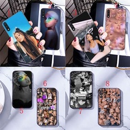 Samsung A12 A22 A32 A52 4G A32 A42 A52 5G Ariana Grande Soft black phone case