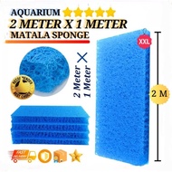 2 Meter Matala Mat/Aquarium Japan Rattan Sponge Filter Sponge Fish Tank Fish Pond Aquarium Tank Filt