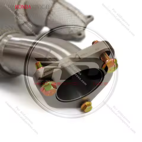 HMD Stainless steel Performance Exhaust Downpipe Front Pipe For Honda Civic FE 11th Generation 1.5TC