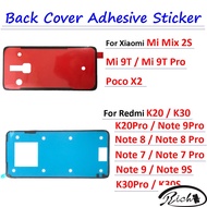 Adhesive Sticker Back Housing Battery Cover Glue Tape For Xiaomi Mi 9 9T Mix 2S Redmi Note 7 8 K20 P