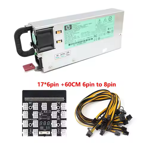 Refurbished For HP DL580 G6 G7 1200W Server Power Supply HSTNS-PL11 498152-001 490594-001 438203-001