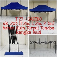 Tenda Gazebo Lipat 2X3 Meter Tenda Lipat Metik 2x3 (BOGOR-DEPOK)
