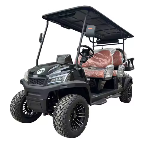 2025 New Energy 2 4 6 8 Seater Customized 4/57KW AC Motor 60/72V Lithium Battery Lifted Off Road Ele