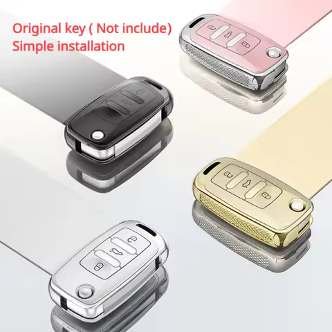 PC Car Key cover case houlder For Volkswagen VW Golf mk7 6 3 4 5 6r Skoda Octavia A7 polo 9n mk4 pas