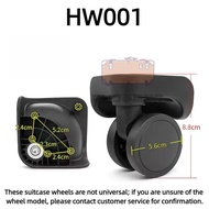 [PH Luggage Accessories] HW001 412 Luggage Wheel Trolley Case Wheel Suitcase Wheel Luggage Replaceme