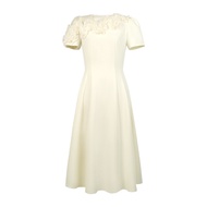 ZYHT ชุดเดรสทำงานของผู้หญิงชุดเดรสวันหยุดชุดเดรสเกาหลีชุดราตรีเข้าร่วมงานชุดเดรสสุดหรู Gaun Modis ชุ