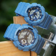 CASIO GSHOCK G-SHOCK GA-110 GA110 COUPLE SET JEANS BLUE