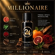 24 PARFUMS MILLIONAIRE PERFUME MINYAK WANGI LELAKI DAN WANITA