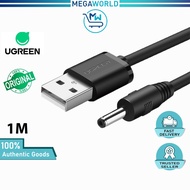 UGREEN USB A to DC 3.5mm Cable 5V 1A 5V 2A Maximum Charger Adapter Wire Strong Power Supply for Hub 