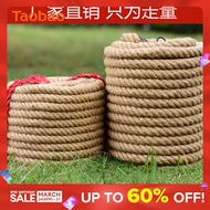 Manila Rope Rope Hand-Woven 8mm Natural Vintage Ornament Chandelier Training Hemp Rope Photo Wall Tug of War Rope