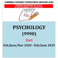 A Level past Year Papers ( Psychology ) As & A2 P1,2,3,4 ( 2 in 1 Version )