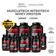 MuscleTech NitroTech Whey protein 2lbs 4lbs protein powder creatine