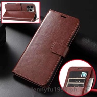 Flip Case Samsung Note 2/ Note 3 /Note 4 /Note 5 Flipcase Leather Case Wallet Case Samsung Galaxy Note 7 Note FE Note 8 9 10 10Plus Note 20 Plus Casing Flip Cover Phone Cases