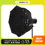 Godox AD-S60S 60cm Silver Deep Parabolic Softbox with Honeycomb Grid Godox Mount Softbox for AD300PR