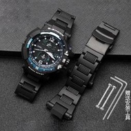 卡西歐塑鋼表鏈g-shock GA-1000 1100空霸G-A1100 A1000手表表帶【鳳凰錶帶】