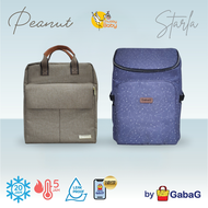 Gabag Cooler Bag Backpack 2in1 (Laptop Fit) | Peanut &amp; Starla