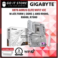 GIGABYTE X870 AORUS ELITE WIFI 7 ICE (ATX) AMD Gaming Motherboard