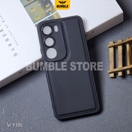Bumble - Vivo Y19S Vivo Y19S Pro Case Leather Pro Black Softcase Vivo Y19S Vivo Y19S Pro