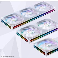 JONSBO ZA series case fans ZA-360 ZA-240 ZA-120 ZA-140 ZA-420 PWM ARGB forward reverse wind for PC c