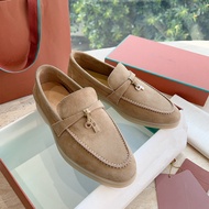 fdr Ladies' Genuine Leather Slip-On Loafers - Soft Sole Comfortable Shoes with Ready Stock & 24-Hour
