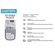 Gaintech- Scientific Calculator GT-570ES-PLUS-S