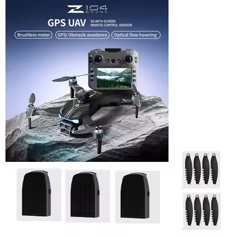 Z104 Drone Battery Z104 Drone Propeller Maple Leaf Z104 Drone Parts Z104 Drone Original Accessory