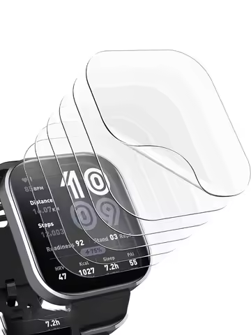 Screen Protector for Amazfit bip 6 Case Smart watch accessories Full Coverage soft glass film amazfi