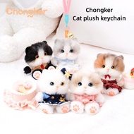 Chongker Cat Doll Magnetic MBTI Plush Bag Pendant Creative Gift