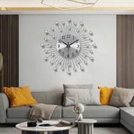 1pc 15 Inches/38 Cm Mute Iron Wall Clock, Creative Starry Sky & European Style Simple Living Room De