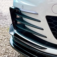 For VW Golf 7 MK7 GTI GTD 2012-2017 Front Bumper Side Air Vent Trim Gloss Black Intake Frame Grille 