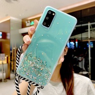 Clear Glitter Neck Strap String Casing for Oppo Realme 3 A7/A5S F9/F9ro/a7x A5/A3S A3 A39/A57 F11 Pr