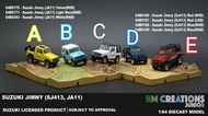BM Creations 1/64
Suzuki Jimny 系列。