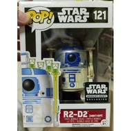 Funko pop Star Wars Series SMUGGLER'S BOUNTY Limited Edition R2-D2 121 Trendy Play Doll Figure