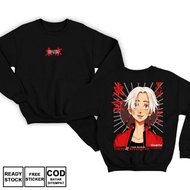 SWEATER CREWNECK IZANA KUROKAWA TOKYO REVENGERS BLACK DRAGONS TENJIKU