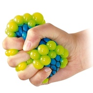 Squishy Mesh Balls Fidget Stress Toys Squishes Kids Fun Play Squeezy Gripper Ball