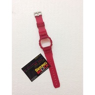 Bnb Gshock DW5600 MATTE RED Strap Besel Casio G-shock