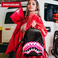 SprayGround Candy Shark Backpack - Ideal for Students & Professionals | Checkered Design