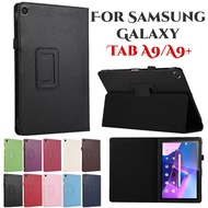 For Samsung Galaxy Tab A9 A9+ 8.7 11.0 SM-X110 X115 X117 X210 X216B X218U Tablet Leather Case Folio 