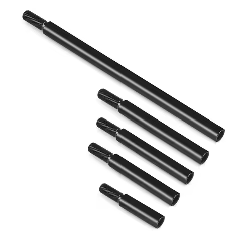 Aluminum Shift Knob Extender 2‘’ 3‘’ 3.5‘’ 4‘’ 10'' Extension Lever Gear Manual Shifter Rod M10x1.5 