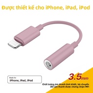 D8 Lightning Sang 3.5mm Bộ Chuyển Đổi Âm Thanh Loại C DAC Stereo HiFi Tai Nghe Dongle Tương Thích Vớ
