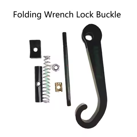 LANGFEITE SEALUP Wrench Lock Buckle For 10 inch Electric Scooter Folding Lock Accessories Trottinett