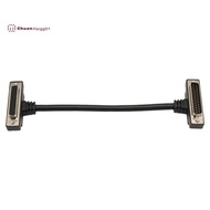 Printer Cable DB25 Male to Female Extension Cable Right Angle Low Profile Slim UP Down Angled DB25 P