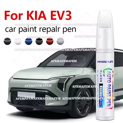 For KIA EV3 Paint Scratch Repair Accessories Black 9B Green Grey Orange 06 White Pearl U4 Black 9B C