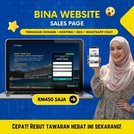 Landing Page Termasuk Domain& Hosting