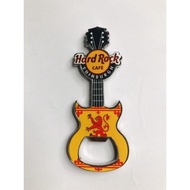 HRC Hard Rock Cafe EDINBURGH | Flag Guitar Bottle Opener Magnet | Fridge Magnets