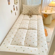 Dansunreve ท็อปเปอร์ สูง 5 ซม Topper 3ฟุต 3.5ฟุต 5 ฟุต 6 ฟุต ที่นอนเสื่อทาทามิพับได้ ไดโนเสาร์/หัวใจ